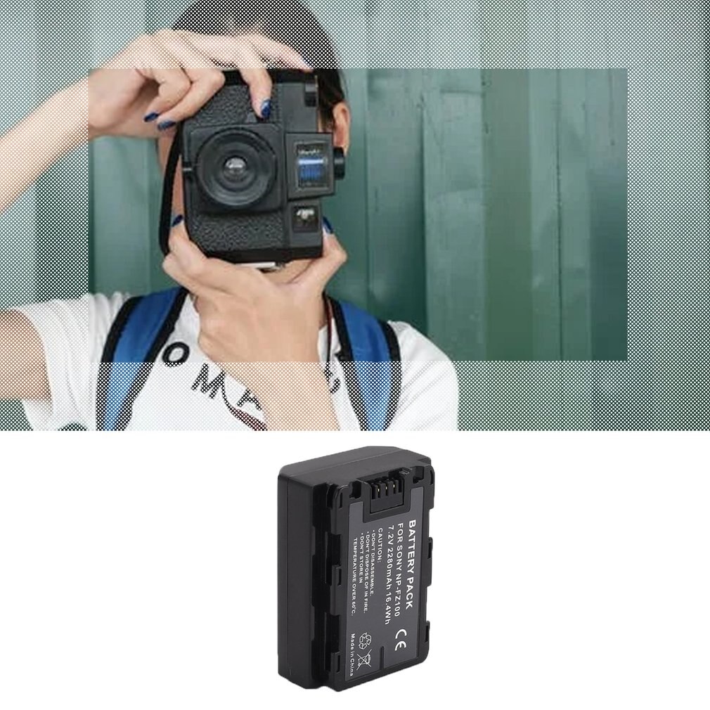 Smilepowo NP-FZ100 Oplaadbare Batterij Voor Sony NP-FZ100 En Sony A9, A7R Iii, A7 Iii Volledig Compatibel Originele Camera