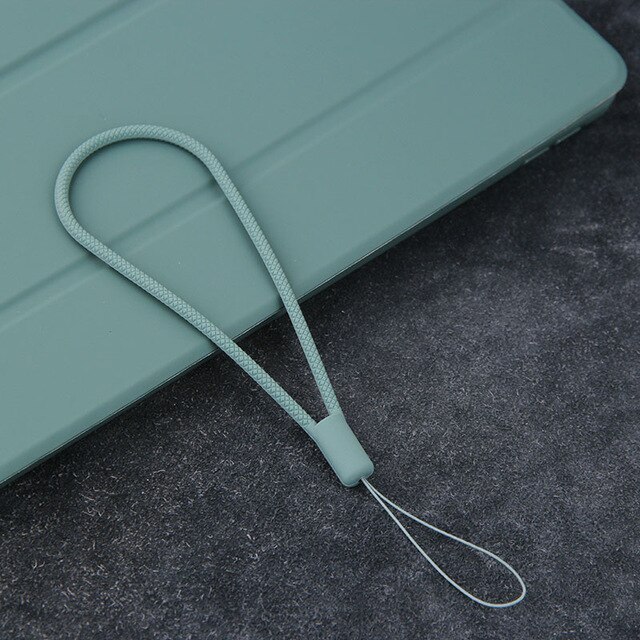 Hand Wrist Lanyard Strap String for Phone case USB Flash Drives Keys Keychains ID Name Tag Badge Holders matching phone case: dark green