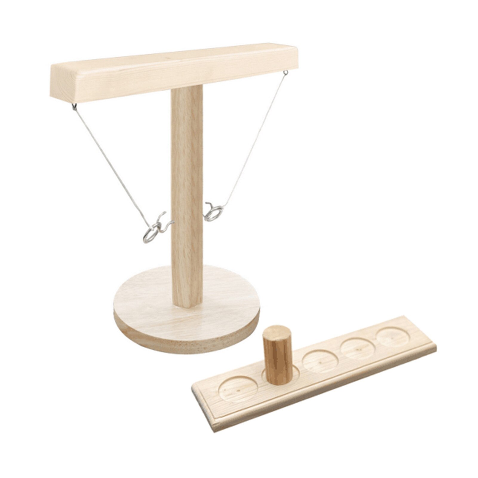 Ring Werfen Spiel Spielzeug Moderne Einfache Holz Haken Spiel einstellen: 2