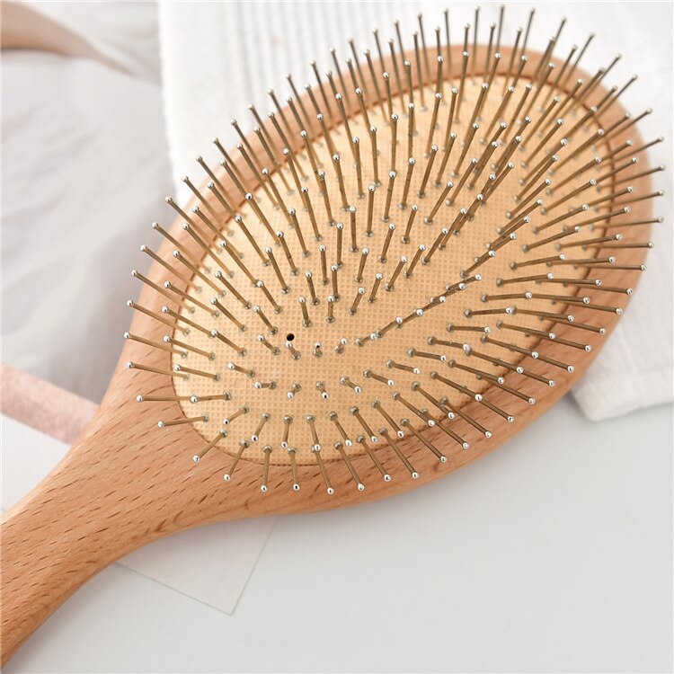 Peignes de Massage du cuir chevelu tête Shunfa peigne à cheveux airbag brosse à cheveux antistatique coussin d'air maquillage aiguille en acier inoxydable