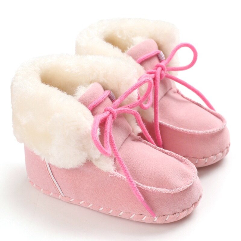 Winter Warm Peuter Baby Baby Meisjes Jongens Warm Anti-Slip Casual Sneakers Peuter Zachte Zolen Wandelschoenen: P / 2