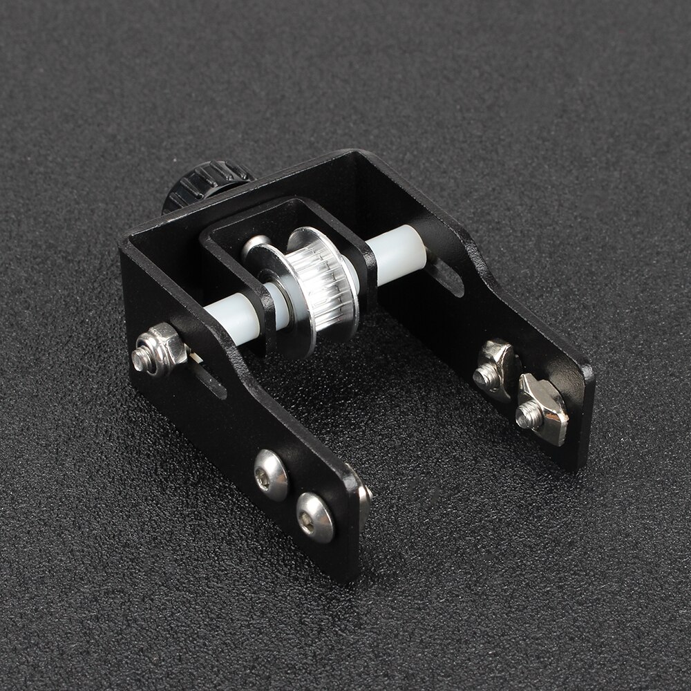 Zwart 2040 Profiel Y-as Synchrone Riem Stretch CR10 Rechtzetten Spanner Voor Creality CR-10 CR10S 2040 3D Printer Onderdelen