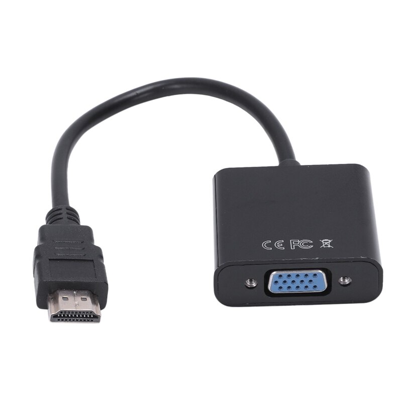 Hdmi Naar Vga Hdmi Male Naar Vga Rgb Female Video Converter Adapter Man-vrouw Kabel 1080P Voor Pc mannelijke-Vrouwelijke Adapter Converter (