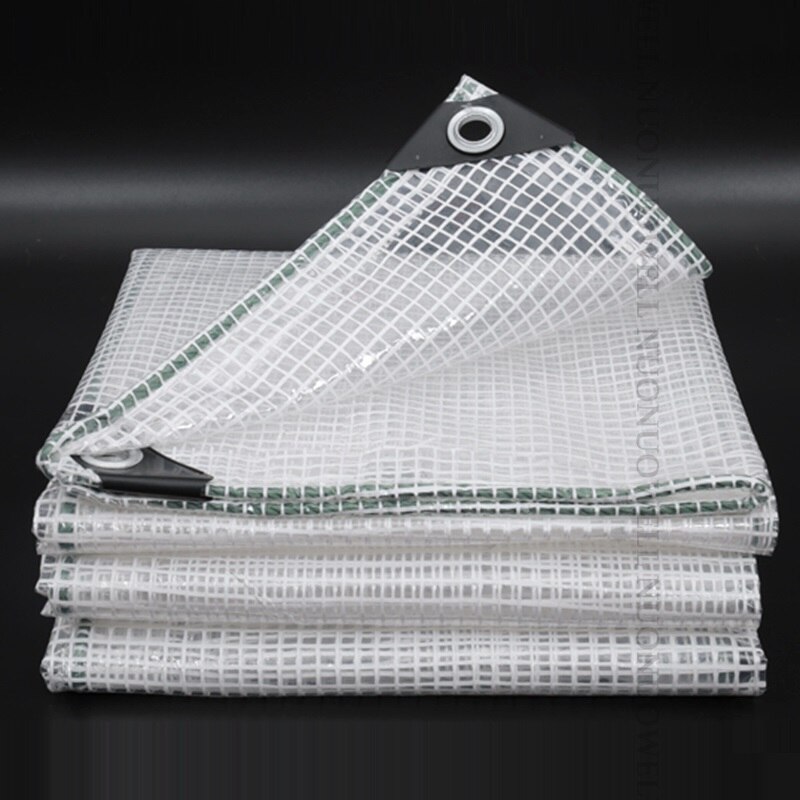 0.3mm Green PE Rainproof Cloth Outdoor Canopy Swimming Pool Shade Net Garden Plants Cover Waterproof Cloth Shading Awning
