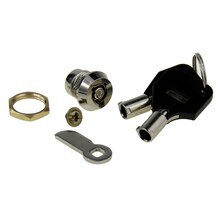 10mm Mailbox Cabinet Drawer Door Quarter Turn Cam Lock Latch with 2 Keys