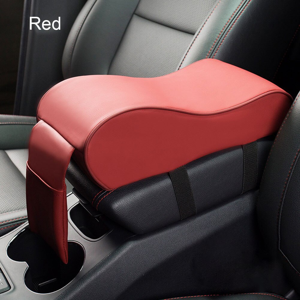 Lederen Auto Centrale Armsteun Center Console Styling Armsteun Comfortabele Arm Rest Seat Beschermende Pad Mat Kussen Kussensloop: e