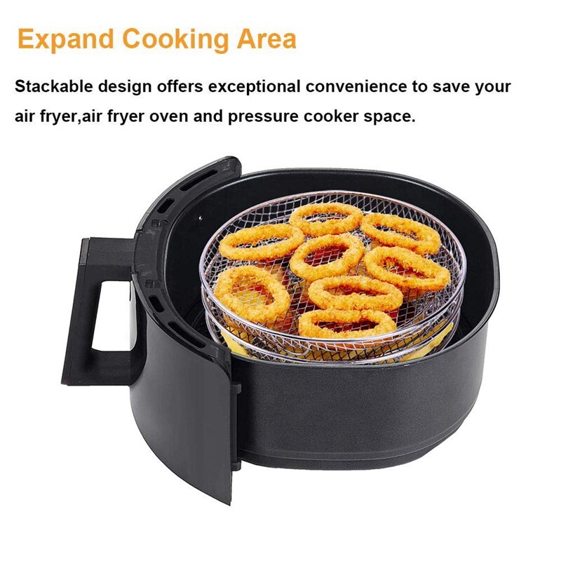 Air Fryer Accessories Three Stackable Racks for Gowise Phillips USA ...