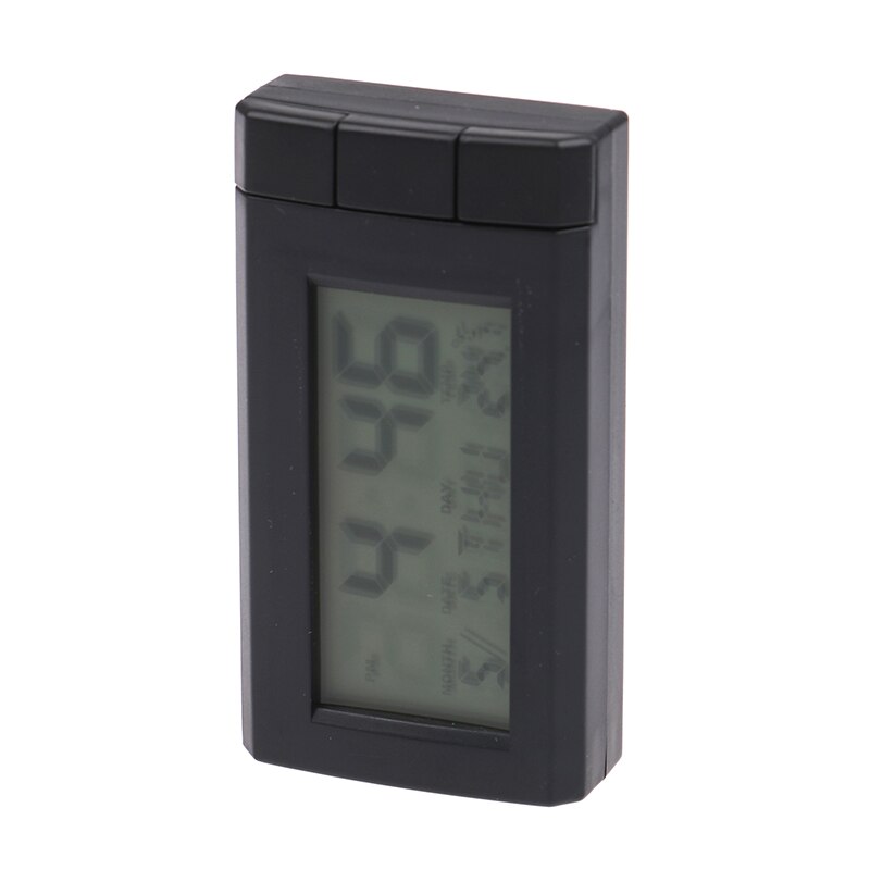 Riloer Termometro Digitale Auto Con Bussola E Orologio, Display LCD 3.9'' Retroilluminato Blu, Temperatura Interna/Esterna - 2