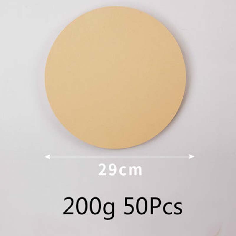 200g 50pcs Watercolor DIY Painting Paper for School Painting Supplies White Black Sketch Watercolor Paper Pad Drawing Paper: Khaki 29cm