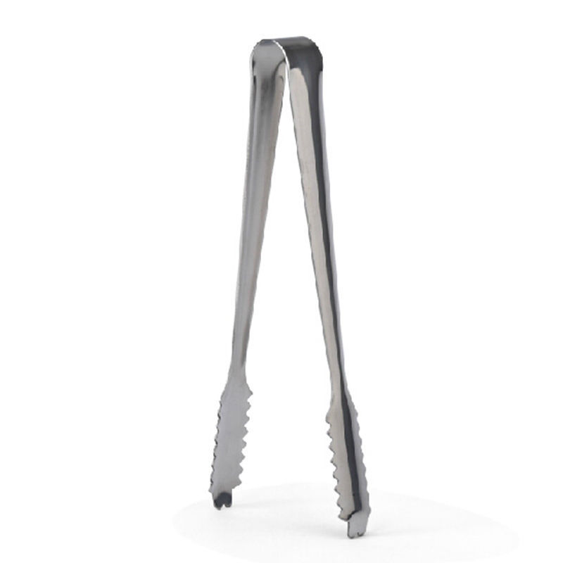 1Pcs/lot Ice Tongs Tool Bar Stainless Steel Barbecue Clip Bread Food Ice Clamp Kitchen Accessories