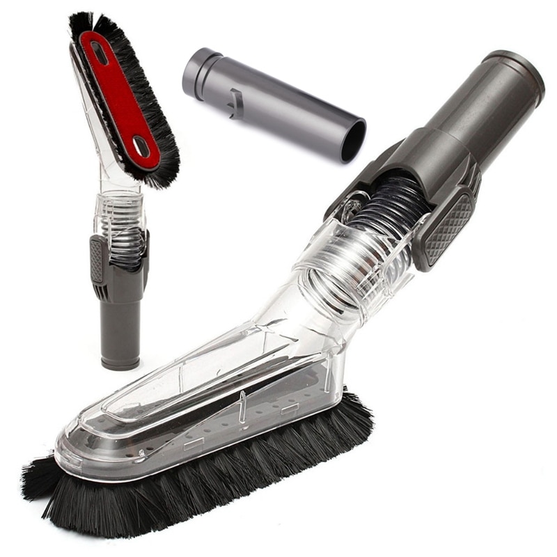 Top Deals Beste Flexibele Anti-Statische Borstel Zachte Afstoffen Borstel Voor Dyson Dc49 Dc59 Dc62 V6 Dc52 Dc56 Dc37 dc45 Dc48 Allergie Tool K