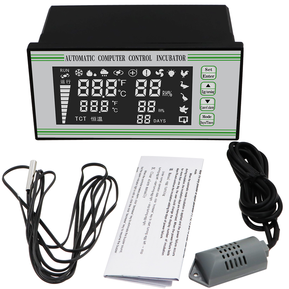 Controlador de incubadora de huevos XM-18S, control automático por ordenador, termostato de incubadora, sistema de Control multifunción completamente automático