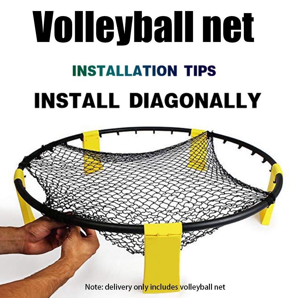 Easy Install Volleyball Net Ball Game Mini Portable Fitness Folding Indoor Outdoor Training Team Sports Adult Children Beach