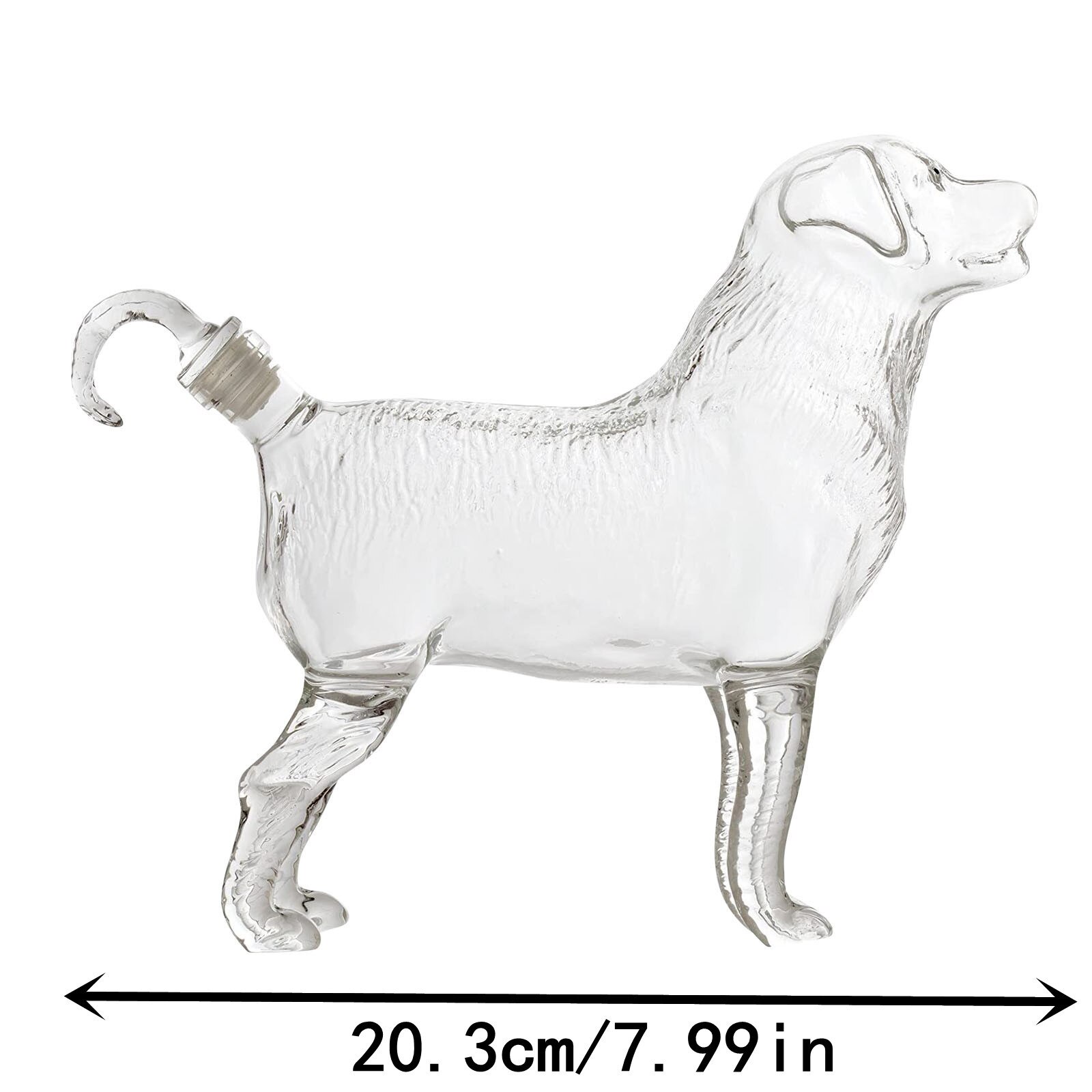Denne hund whisky karaffel er et perfekt midtpunkt for en hjemmebar dekoration flaske hjem bar dekoration