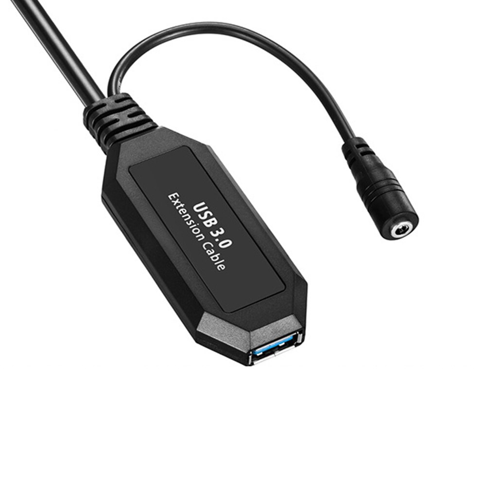 Active USB 3.0 Extension Cable - 5m or 10m - with Amplifier & Power Adapter