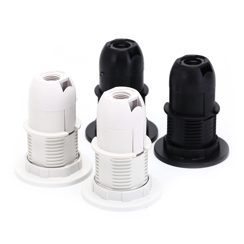 2Pcs/lot E14 Light Bulb Lamp Holder Screw E14 Base LED Light Lamp Bulb Holder Adapter Socket lampholder Pendant 250V 2A