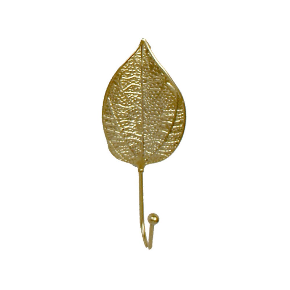 Leaf Shaped Adhesive Towel Hooks Mini Single Clothes Bag Hanger Hats Bag Key Hanging Hooks Wall Hanger Household Gadgets: 6