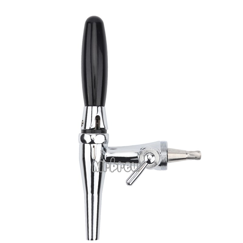 Chrome plating Stout tap Adjustable Beer Faucet Homebrew Flow Control Faucet Shank Tap Kit