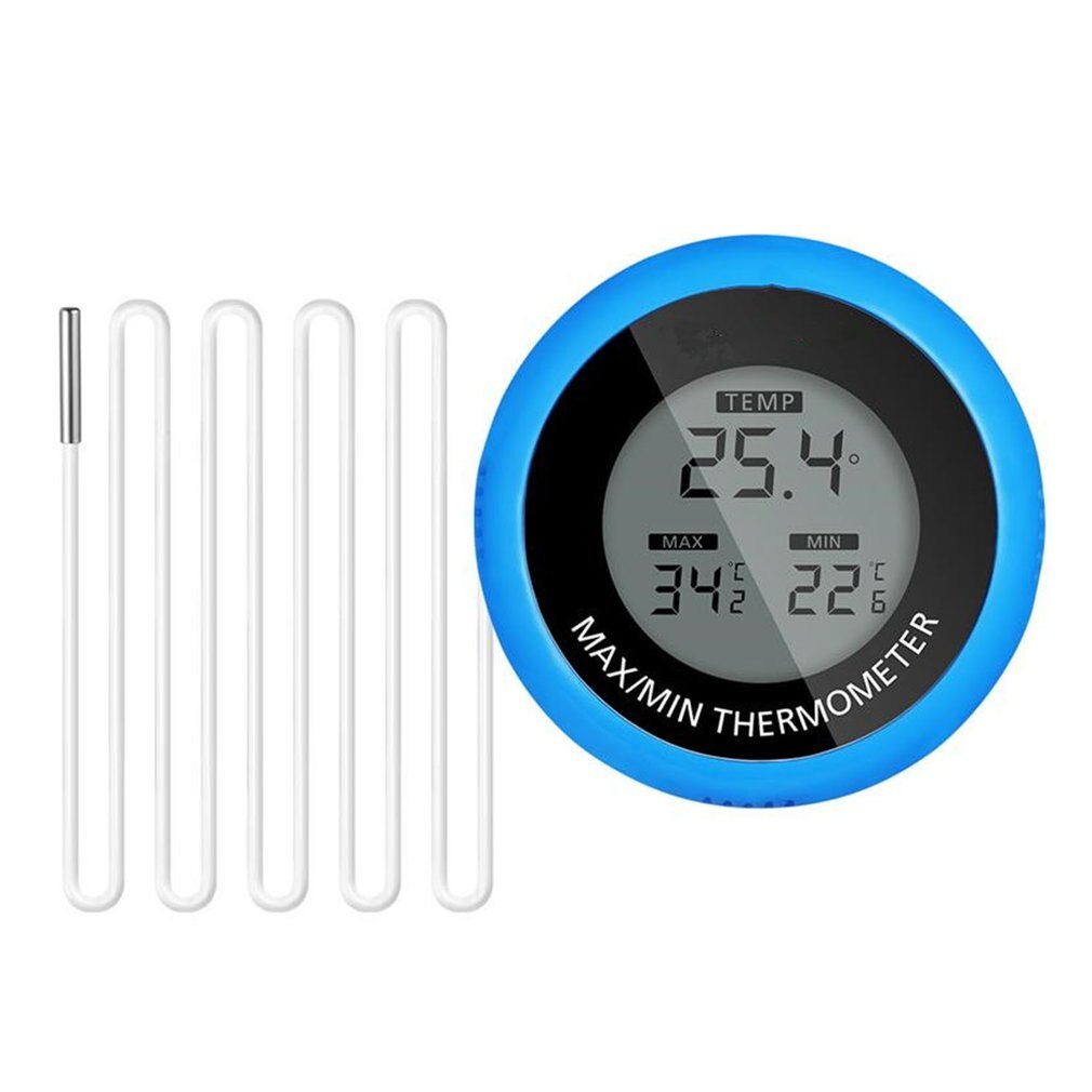 Hohe Genauigkeit Digital-Thermometer Wasserdicht Aquarium Thermometer Digital Anzeige Sauger Elektronische Thermometer