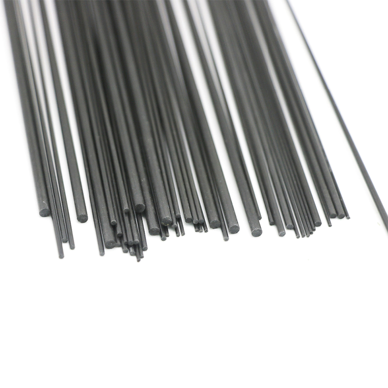 Hiilikuituinen pyöreä tanko, halkaisija 0.5-4mm, 2/400mm kpl erittäin lujia, kevyitä ja umpinaisia tankoja tee-se-itse-rc-lentokonemallien lisävarusteisiin ( (5 kpl)