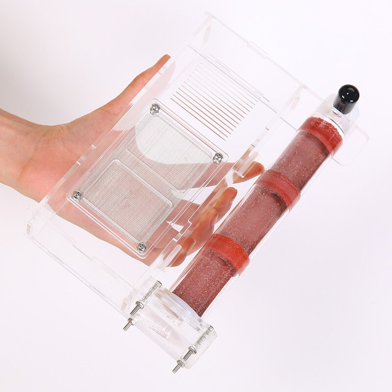 Koeputki kosteus iso tila muurahaispesä, muurahaisfarmi akryyli, hyönteismuurahaiset huvila talon muurahaiset ekologinen työpaja