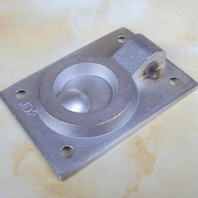 Loquet de poignée de trappe de bateau en acier inoxydable, Psych, armoire, montage encastré, anneau de levage, couvercle de pont nervuré, structure au sol