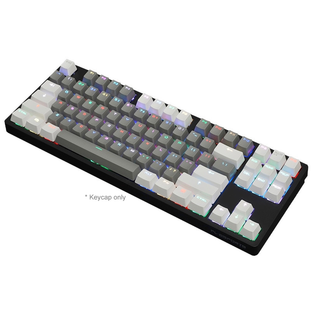 87 unids/set PBT, reemplazo de teclas de teclado mecánico a prueba de luz