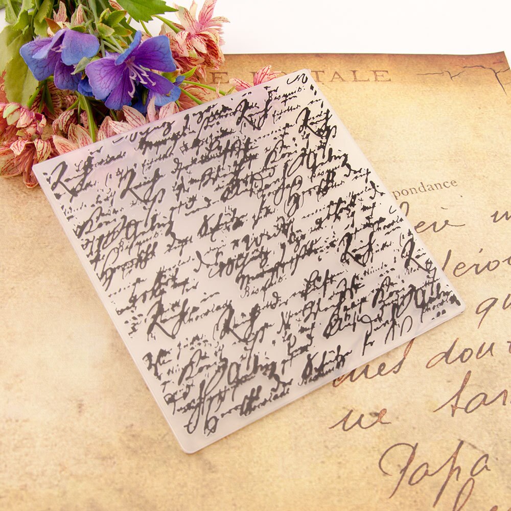 Planche d'alphabet anglais, dossiers de gaufrage pour papiers Album Photo, fournitures de fabrication de cartes, bricolage plastique 3D, matrices de découpe pour Scrapbooking