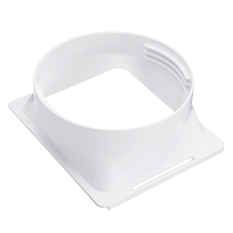 15cm Square Portable Air Conditioning Body Exhaust Duct Interface Pipe Connector Conditioner Parts Easy Install 19QE