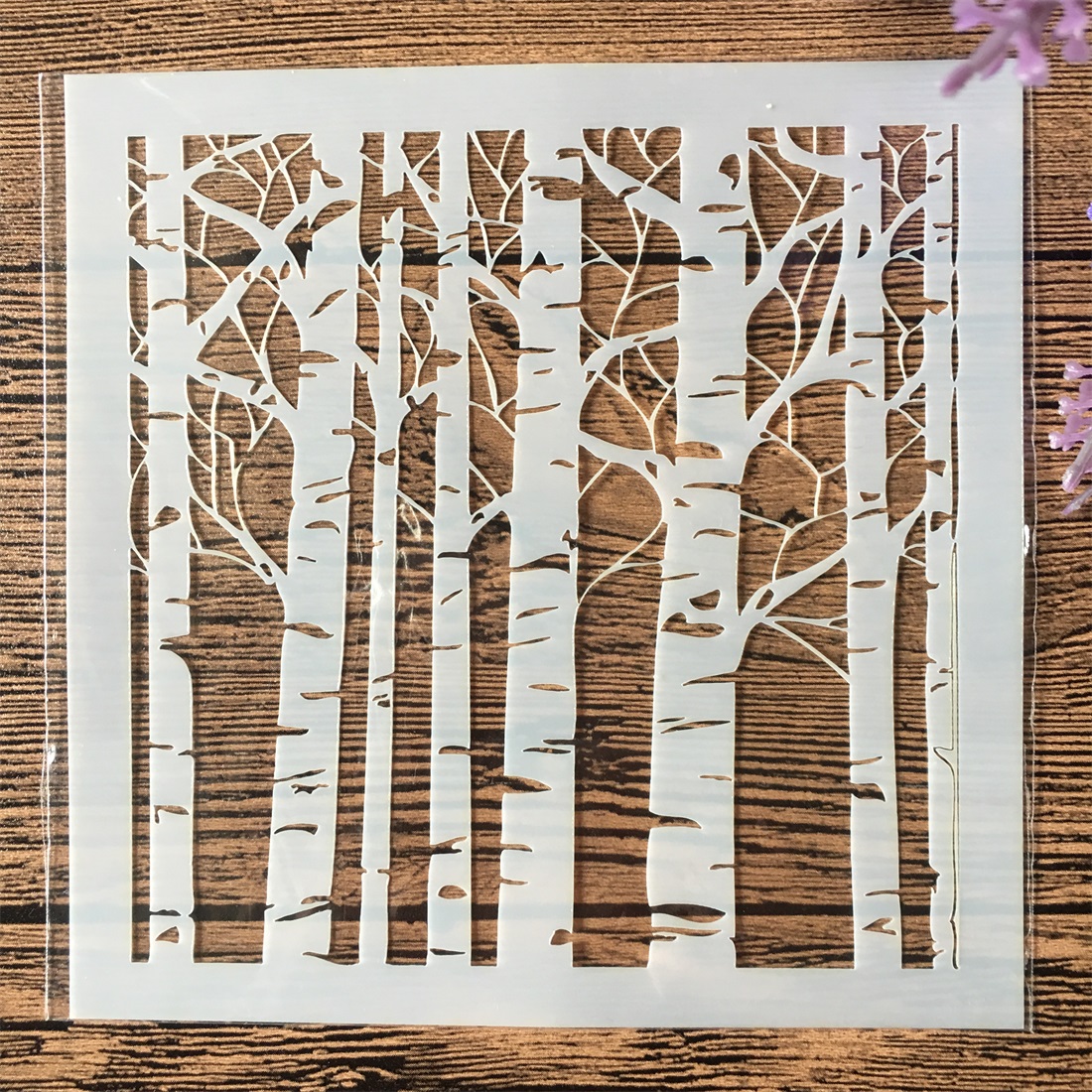 Plantillas de capas DIY, hoja de árbol, Ginkgo Bud, álbum de recortes de pintura, plantilla decorativa para colorear, álbum en relieve, 13cm, 8 piezas por juego