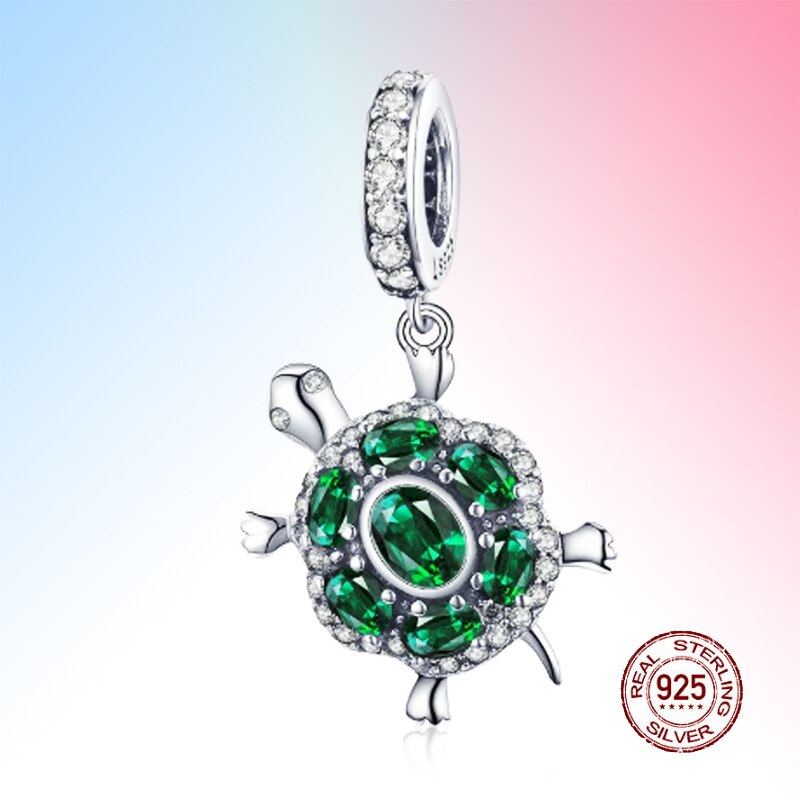 chihuahua placki delfin sowa karp żółw koliber żyrafa urok emaliowane koraliki 925 srebro oryginalny patelnia bransoletka panie DIY bijoux: WT1285