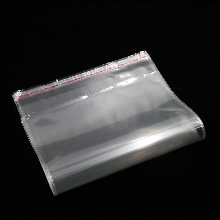 100 stücke transparent selbst-Klebstoff OPP kunststoff zellophan tasche hochzeit Party tasche schmuck verpackung versiegelt tasche