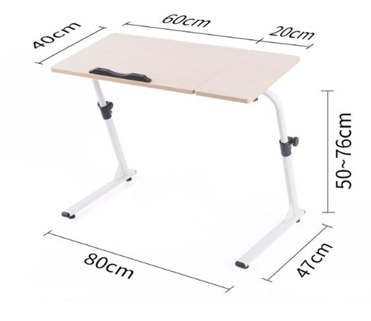 Folding Lifting Laptop Table Computer Desk Bedside Sofa Bed Adjustable Notebook Stand Table Study Desk