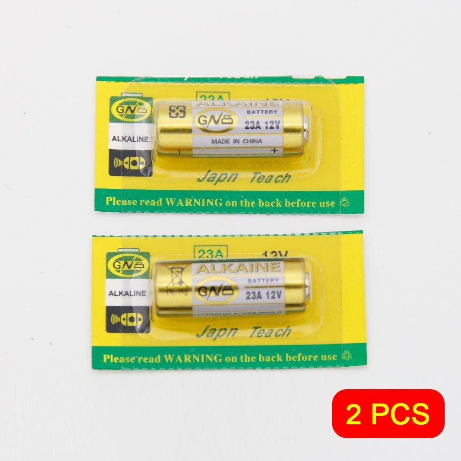 23 a 12v alkaliska batterier fjärrkontroll batteri elektroniskt batteri 12 v 23a: 2 st