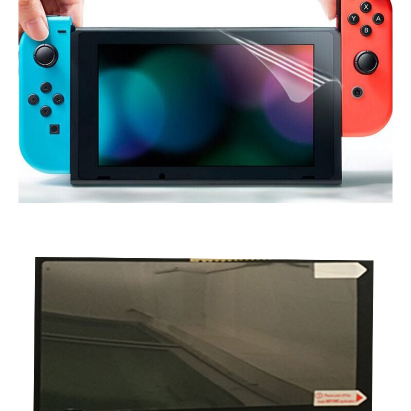 Anti-Kras Full Hd Clear Protective Film Voor Nintendo Switch Ns Console Screen Protector Cover Guard Skin Game Accessoires