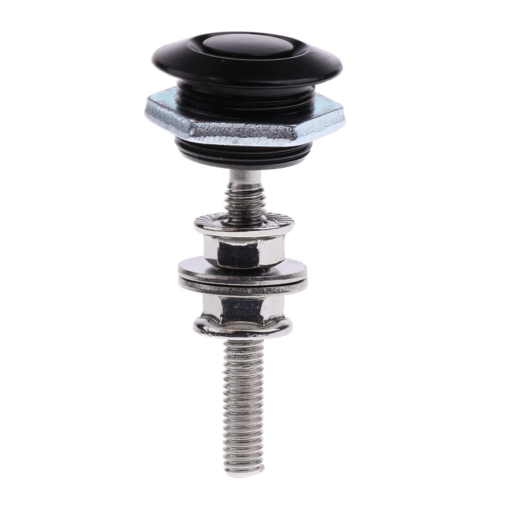 Quick Latch Low Profile Lockable Push Button Hood Pins 25mm Dia Aluminum alloy Safety Stability Durability