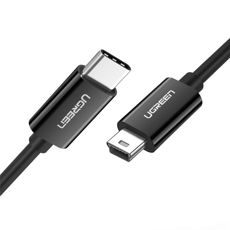Ugreen Usb C Naar Mini Usb Kabel Thunderbolt 3 Mini Usb Type C Adapter Voor Macbook Pro Digitale Camera MP3 speler Hdd Type-C Kabel: Default Title
