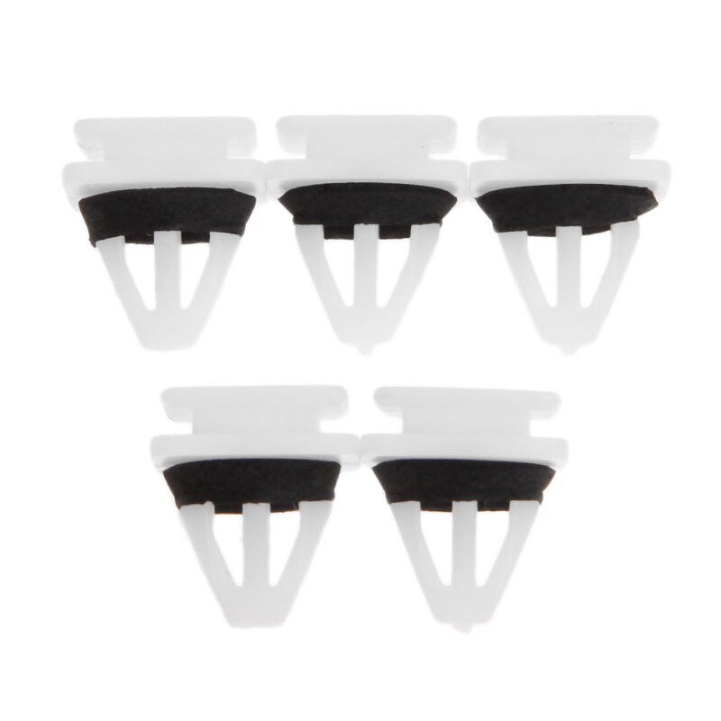 20pcs Car Rocker Cover Trim Clips Panel Sill Guard Moulding Side Skirt Nylon Retainer For Honda Civic CRV