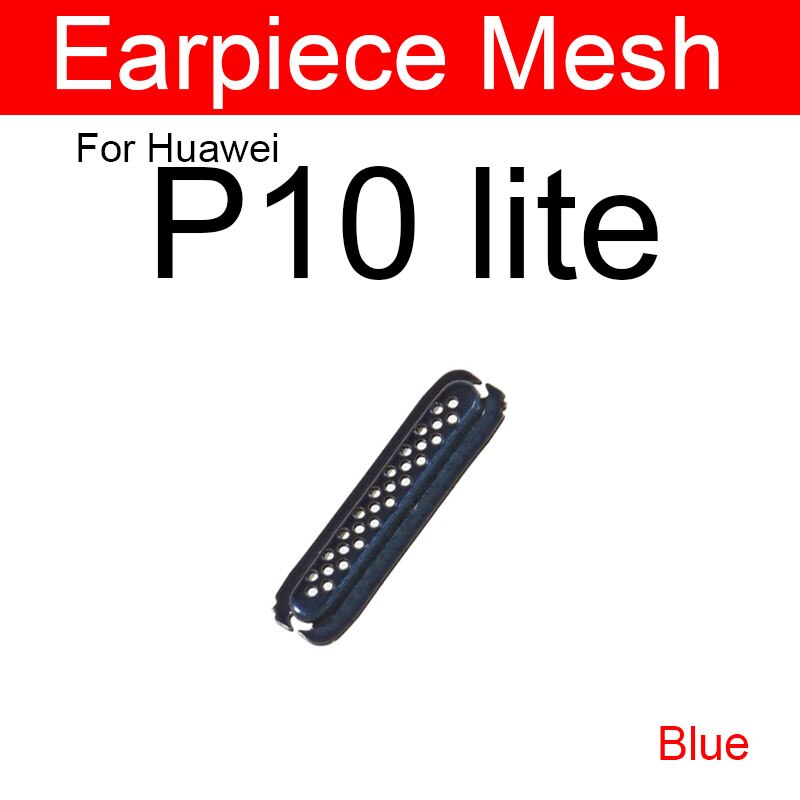 Grille anti-poussière pour haut-parleur d'écouteur pour huawei  p10 p20 p30 pro lite view  v10 v20 v30 , câble ruban flexible anti-poussière: P10 bleu clair