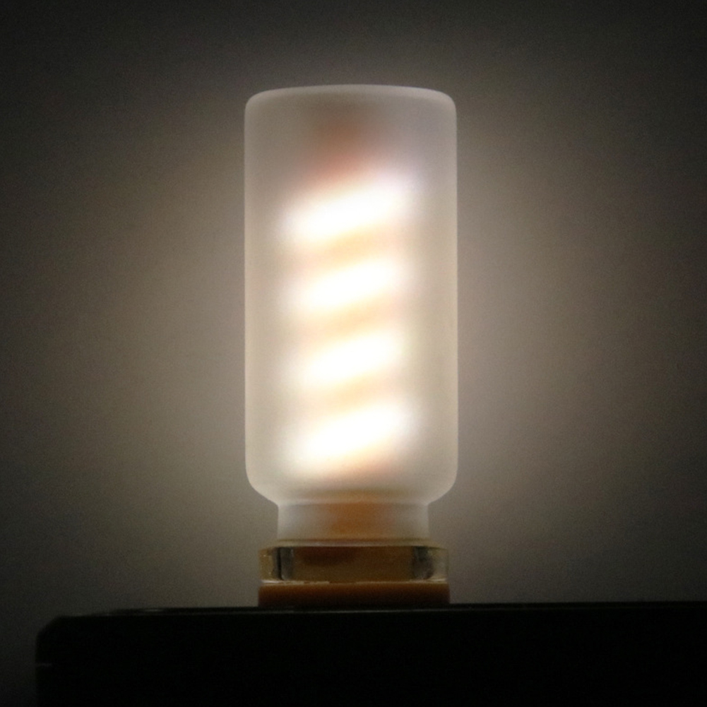Materet glas usb touch-kontrol bil led-lys atmosfærepære glødelampe led-glødetråd soveværelse natdekoration: 4300k hvid gul