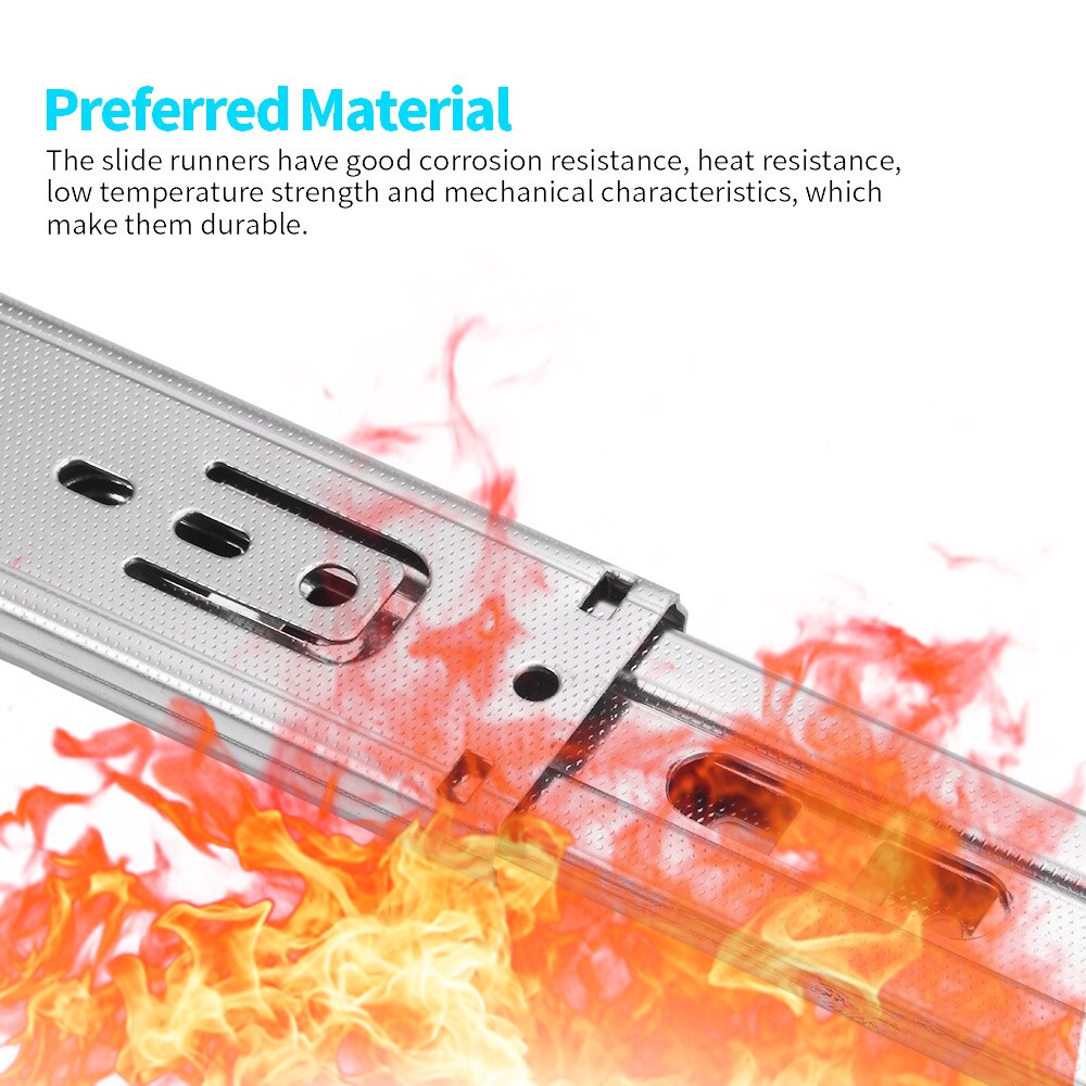 Prowadnica ślizgowa prowadnica szufladowa prowadnica ślizgowa cicha stal walcowana na zimno szafka szyna szafa szyna buforowa stal walcowana na zimno