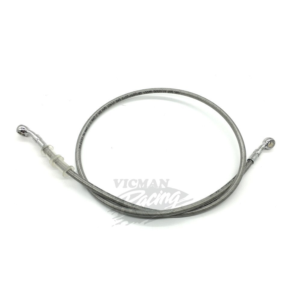 Manguera de freno trenzado Universal para motocicleta, cable de freno de acero, tubería de Banjo hidráulico de 220mm-400mm, 1500 cm