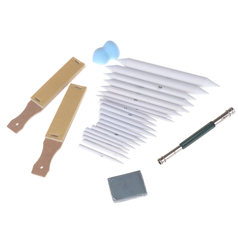 Art Painting Sandpaper Block For Pencil Sharpening Sketch Sandpaper Pencil Pointer Drawing Tool School Sets