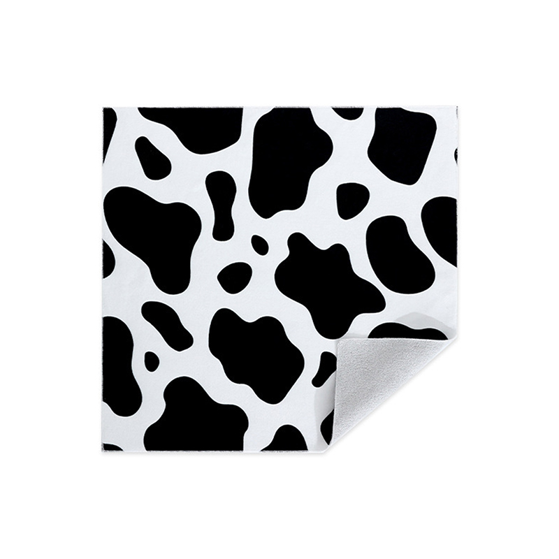 Magic Cloth Makeup Bag Camera Lens Wrapping Cloth Portable Patch Cloth Storage Bag Self-adhesive Organizer: Ivory