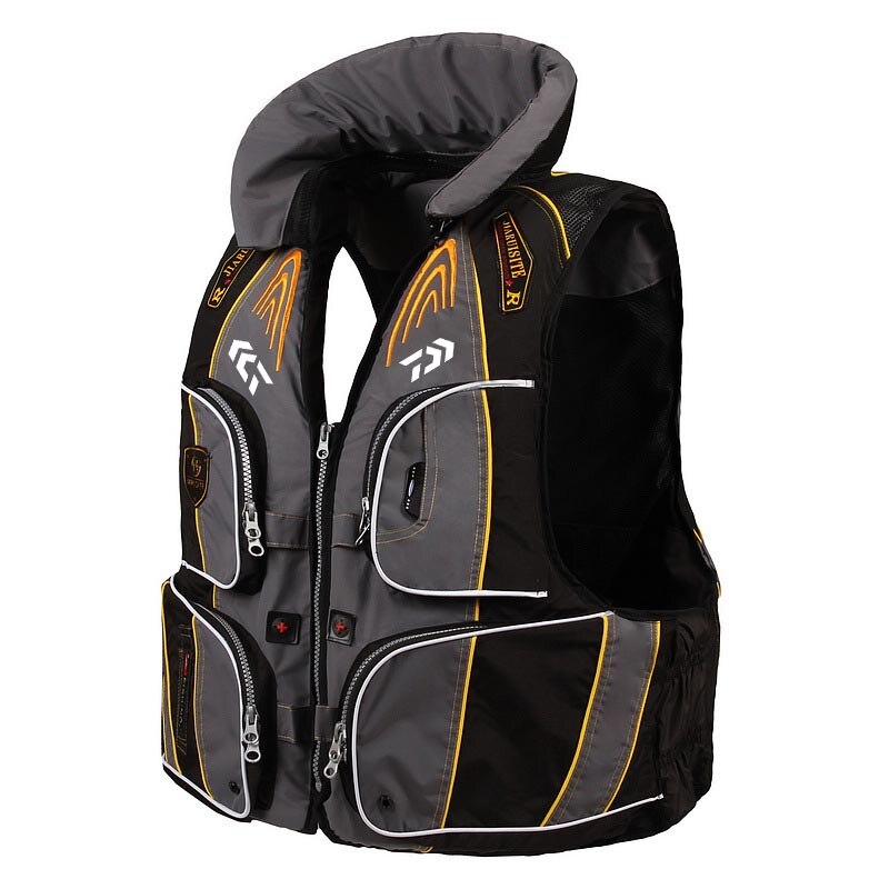 Outdoor Fishing Life Vest Jacket Outdoor Sports Portable High Buoyancy Drifting Multi-Pocket Travel Safety Life Vests Jackets: 5