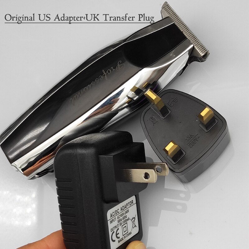 100-240V Olie Hoofd Tondeuse Elektrische Scheerapparaat DIY Carving Hoofd Clipper Mannen Elektrische Tondeuse Oplaadbare Draadloze Kaal trimmer: UK Plug / au plug