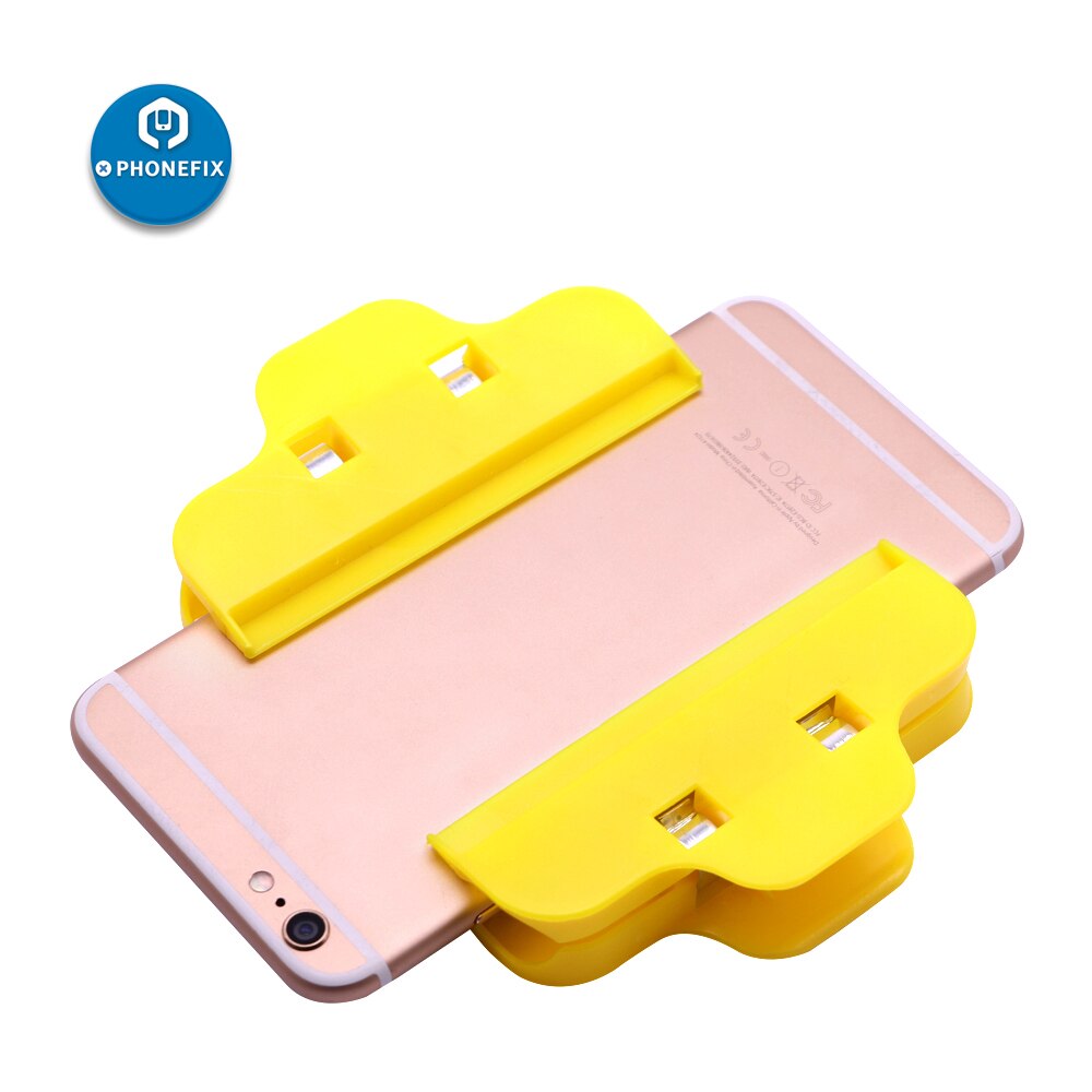PHONEFIX Phone Screen Fastening Clamp Holding Repair Tool Plastic Clip Fixture for iPhone Repair Mobile Screen Fasten Clip