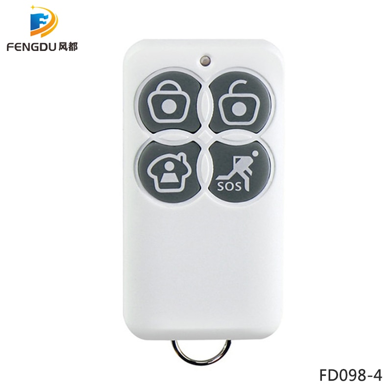 100M Wireless 433Mhz Key Fob Remote 1527 For FD098 FD101 SmartONE SOS Security Device for Security Smart Home Security Alarm