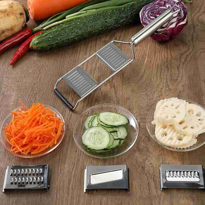 Super Vegetable Slicer Stainless Steel Grater Cutter Shredders Fruit Peeler Carrot Grater Kitchen Accessories