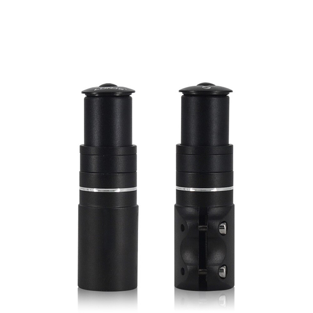 Aluminum Alloy Bike Stem Riser Bike Fork Stem Extender Extension Bicycle Cycling Bike Stem Heads Up Raiser Handlebar Adaptor